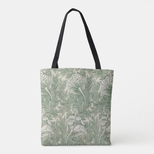 Blume Pattern, William Morris Tasche (Rückseite)