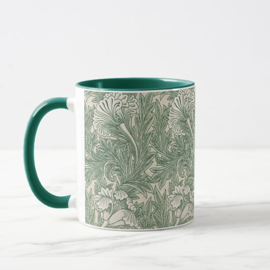 Blume Pattern, William Morris Tasse (Links)
