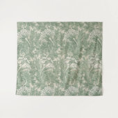 Blume Pattern, William Morris Wandteppich (Vorderseite (Horizontal))