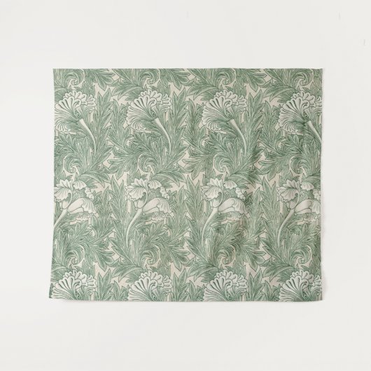 Blume Pattern, William Morris Wandteppich (Vorderseite (Horizontal))