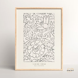 Blume Pattern Yatsuo no Tsubaki Taguchi Tomoki Poster