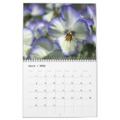 Blume Peony anpassbarer Jahreskalender Kalender (Mär 2026)