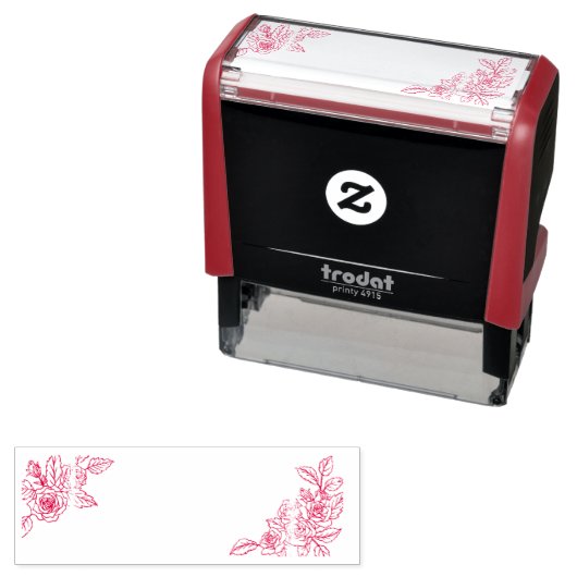 Blume Permastempel (Beispiel)