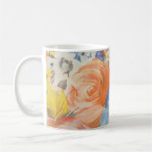 Blume Petals - Blume Kunst Kaffeetasse (Links)