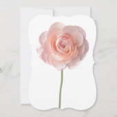 Blume Petals Einladung (Rückseite)