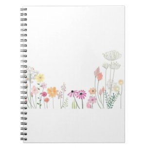 Blume Petals Frühling Blumenwerk Pastel Sommer. Notizblock