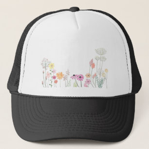 Blume Petals Frühling Blumenwerk Pastel Sommer. Truckerkappe