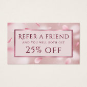 Blume Petals Imitate Foil Referenzkarte (Vorderseite)