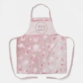 Blume Petals Imitate Folien Schürze von Logos (Vorderseite)