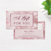 Blume Petals Imitate Fossilienkarte (Schreibtisch)