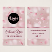 Blume Petals Imitate Fossilienverpackung Beilage (Vorne & Hinten)