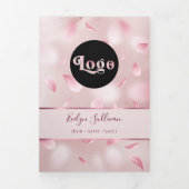 Blume Petals Imitate Fox Trifold Broschüre (Cover)