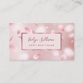 Blume Petals Imitate Visitenkarte aufzeichnen (Vorderseite)