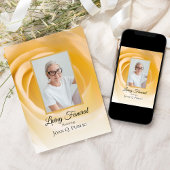 Blume Petals Living Beerdigung Party Einladung