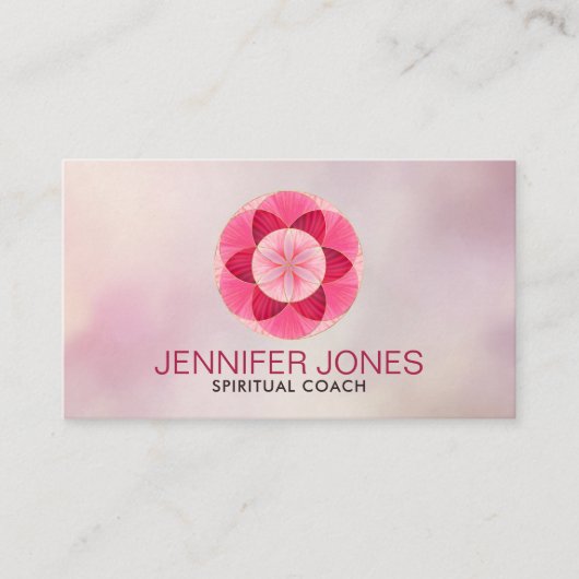 Blume Petals - Samen von Leben Visitenkarte (Vorderseite)