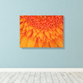 Blume Petals - überzogene Canvas Leinwanddruck (Insitu (Holzboden))