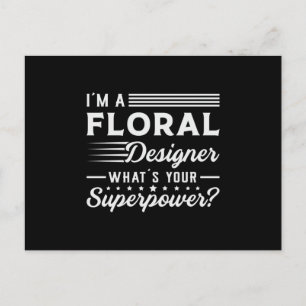 Blume Pflanze Blume Florist Supermacht Geschenkide Postkarte