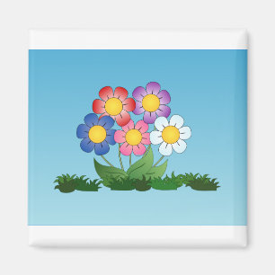 Blume Pflanze Grass Blumen Blossom Magnet
