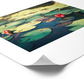 Blume Pflanze Poster (Ecke)