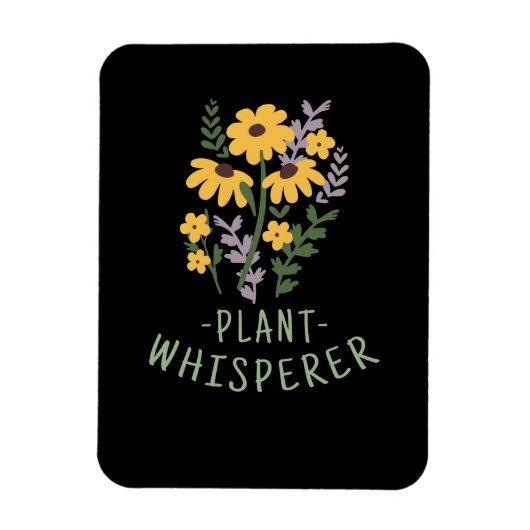 Blume - Pflanze Whisperer Magnet (Vertikal)