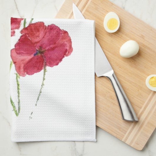 Blume Piazza della Riforma Geschirrtuch (Viertel Falte)