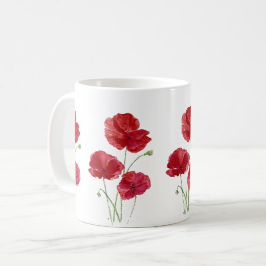Blume Piazza della Riforma Kaffeetasse (Vorderseite Links)