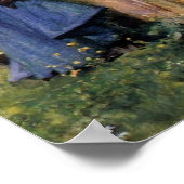 Blume Picker von John Waterhouse Print Poster (Ecke)