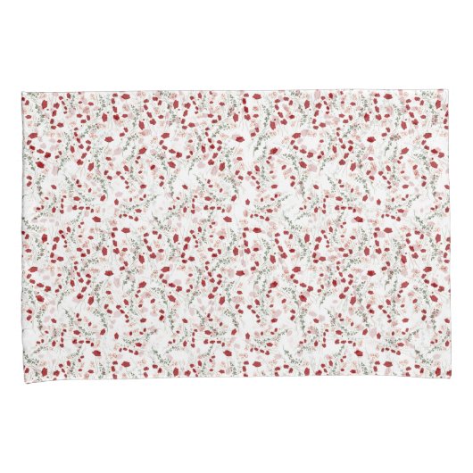 Blume Pillowcases Kissenbezug (Vorderseite-Rechts)