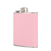 Blume pink, blassroter Hexencode ffc0cb Flachmann (Links)