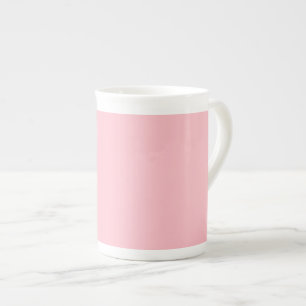 Blume pink, blassroter Hexencode ffc0cb Porzellantasse