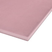 Blume pink, blassroter Hexencode ffc0cb Schneidebrett (Ecke)