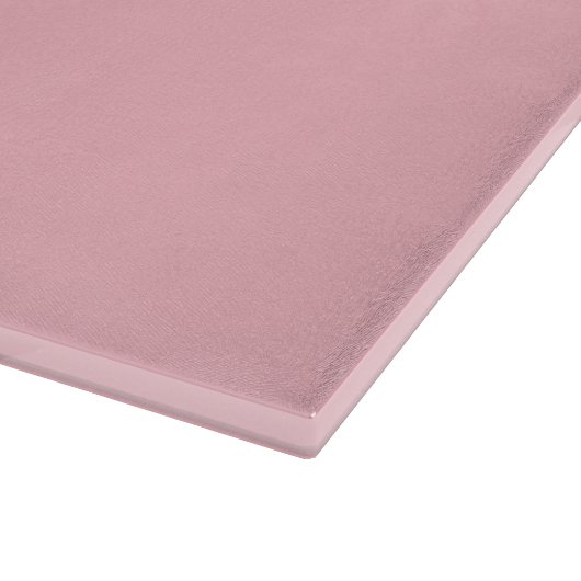 Blume pink, blassroter Hexencode ffc0cb Schneidebrett (Ecke)