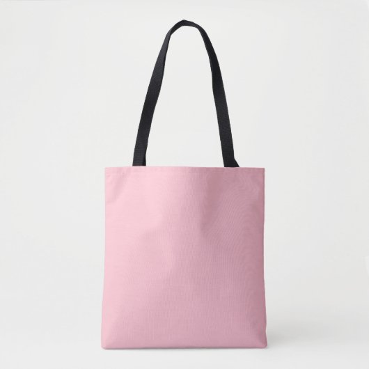Blume pink, blassroter Hexencode ffc0cb Tasche (Vorderseite)