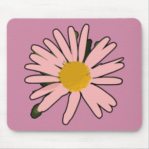 Blume Pink Blühte Mousepad
