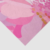 Blume Pink Daisy Blume Seidenpapier (Ausschnitt)