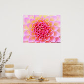 Blume PINK Poster (Küche)