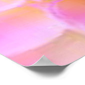Blume PINK Poster (Ecke)