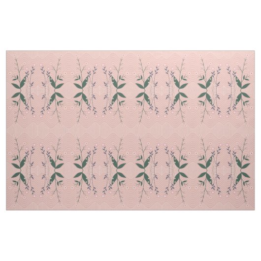 BLUME PINK STOFF (Fat Quarter (45,7 x 55,9 cm))