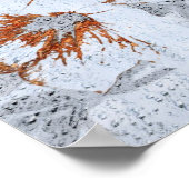 Blume-Plakat Poster (Ecke)