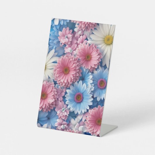 Blume planen palstisch sockelschild (Vorderseite)