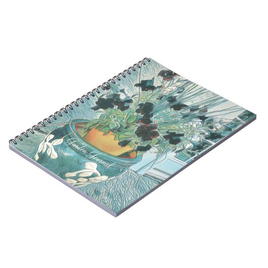 Blume Planter Journal Notizblock (Linke Seite)