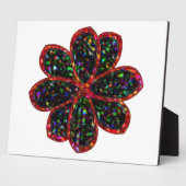 Blume Plaque Fotoplatte (Seite)