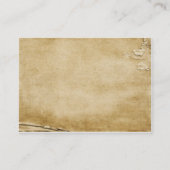 Blume Platzkarte (Rückseite)