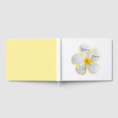 Blume Plumeria, Hochzeit, Gästebuch (Voll)