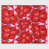 Blume Plumeria Pattern Geschenkpapier (Flach)