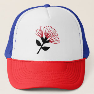 Blume Pohutukawa, Neuseeland Truckerkappe