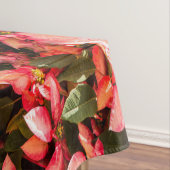 Blume Poinsettia Tischdecke (Beispiel)
