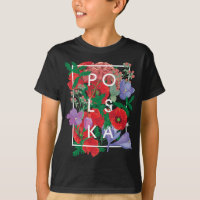 Blume Polens Word Art - Polska Polnischer Stolz