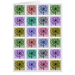 Blume Pop Art Pattern