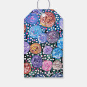Blume Pop Geschenkanhänger (Rückseite)